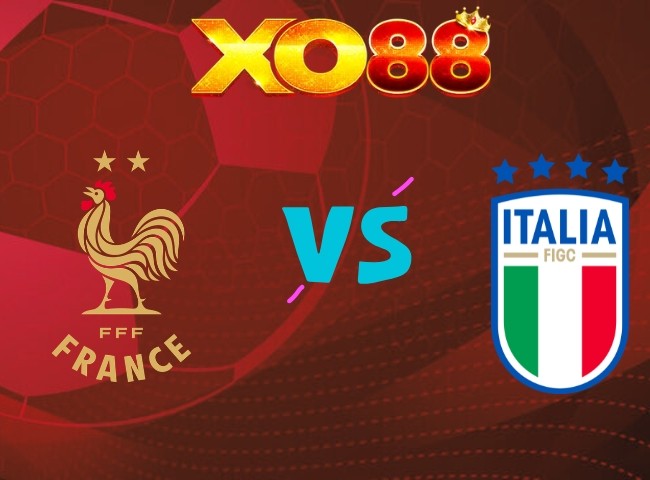 XO88 Soi kèo Pháp vs Italia, 01h45 ngày 03/10/2026